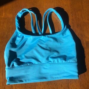 lululemon athletica Blue Sports Bra
